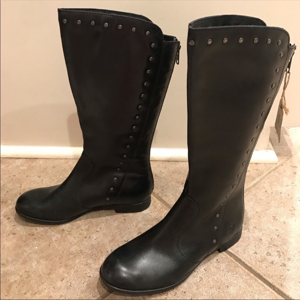 Leather Born Tall Boots